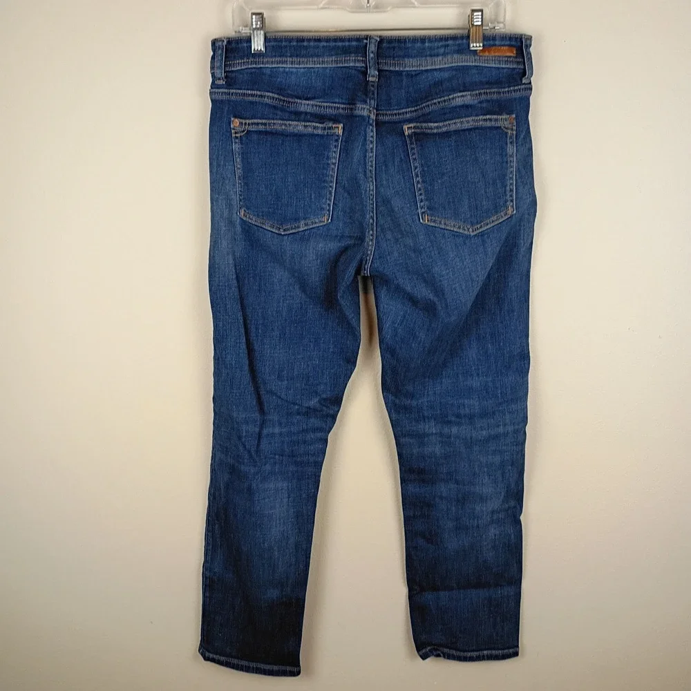 Pilcro and the Letterpress Anthropologie Slim Boyfriend Jeans Medium Wash 30